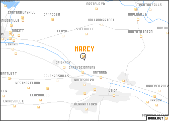 map of Marcy