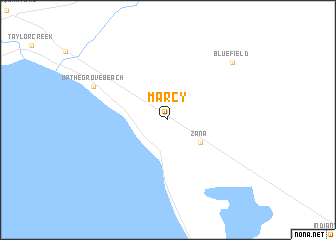 map of Marcy