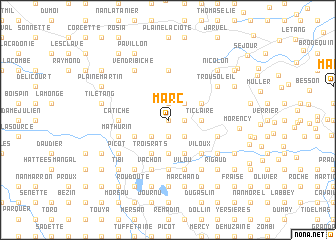 map of Marc