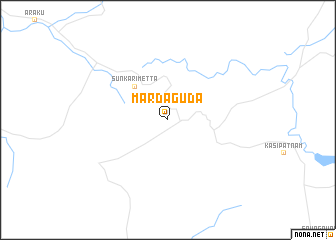 map of Mardagūda