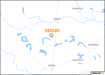 map of Mardah