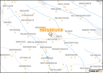 map of Mardarivka