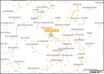 map of Mardas