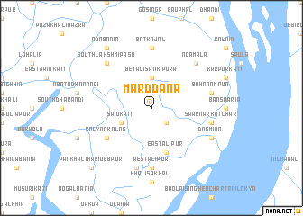 map of Marddana