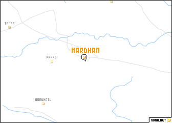 map of Mardhān