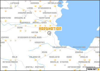 map of Mardhátion