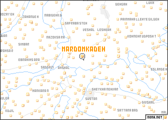 map of Mardomkadeh