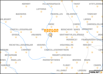 map of Mardor