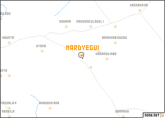 map of Mardyégui