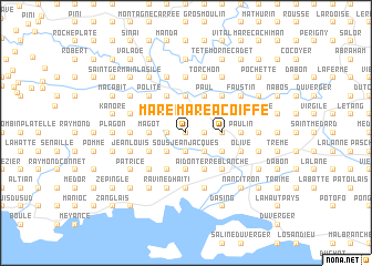 map of Mare à Coiffe