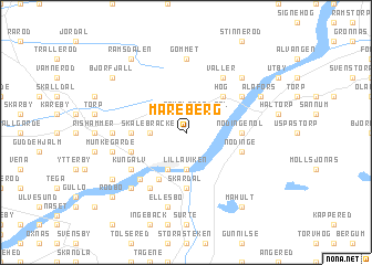 map of Mareberg