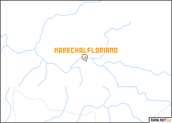 map of Marechal Floriano
