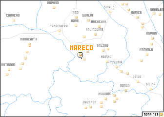 map of Mareço