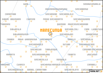 map of Marecunda