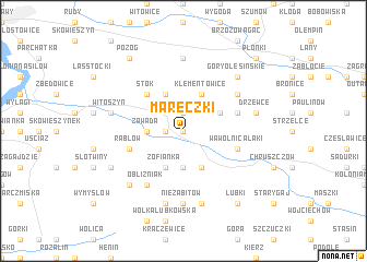 map of Mareczki