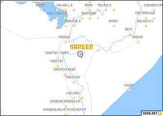 map of Mareer