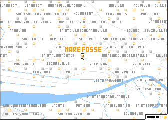 map of Marefosse