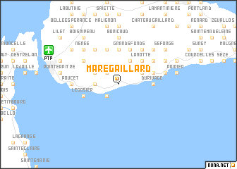 map of Mare Gaillard