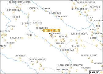 map of Māregūn