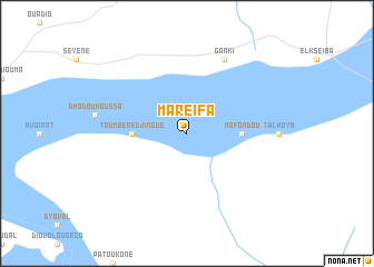 map of Mareïfa