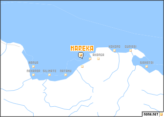 map of Mareka