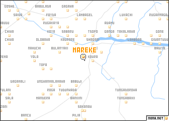 map of Mareke