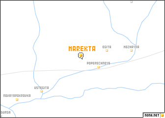 map of Marekta