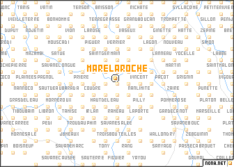 map of Mare Laroche