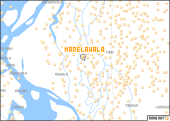 map of Marelāwāla