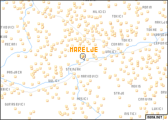 map of Marelje