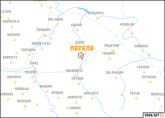 map of Marena