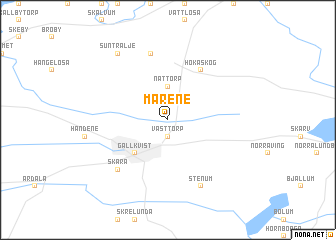 map of Märene