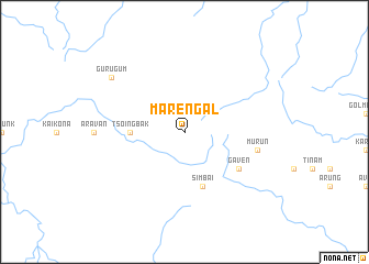 map of Marengal