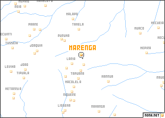map of Marenga