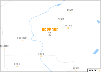 map of Marengo