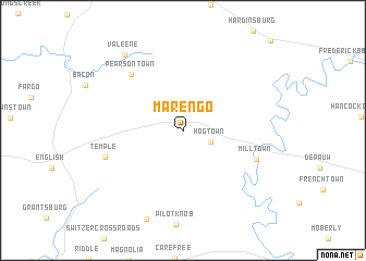 map of Marengo