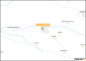 map of Marengo