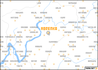 map of Marenka