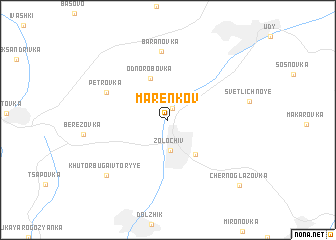 map of Marenkov