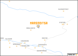 map of Marennitsa