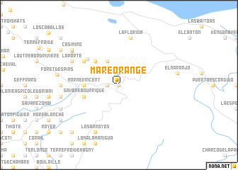 map of Mare Orange