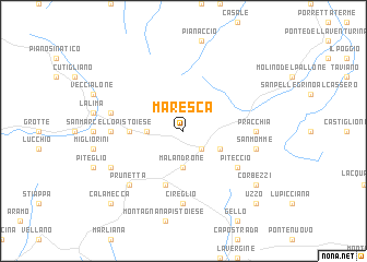map of Maresca