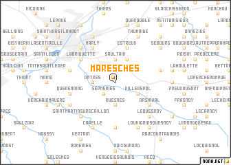 map of Maresches