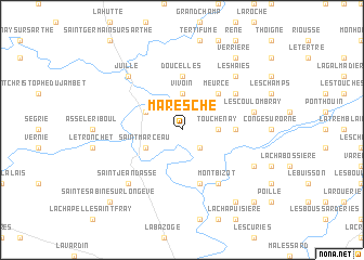 map of Maresché