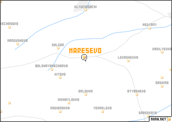 map of Maresevo