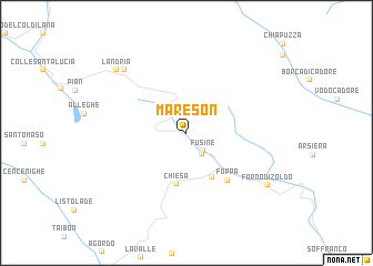 map of Mareson