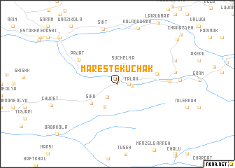 map of Marest-e Kūchak