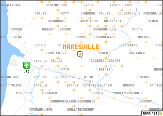 map of Maresville