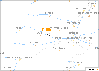 map of Mareta