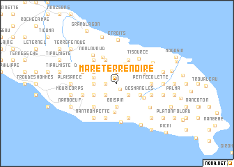 map of Mare Terre Noire